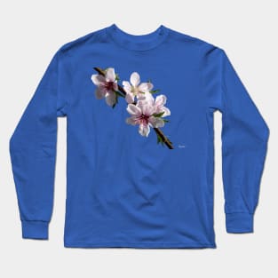 Peach Blossoms Long Sleeve T-Shirt